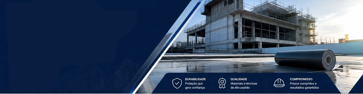 SOLUÇÕES INTELIGENTES <br> <b>EM IMPERMEABILIZAÇÃO E CONSTRUÇÃO CIVIL</b> 